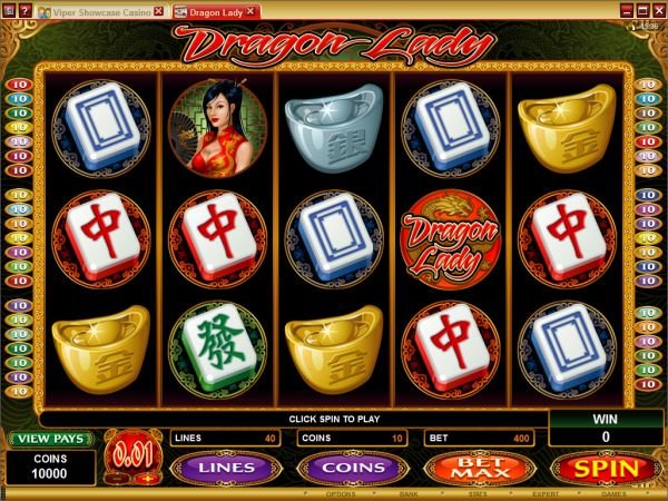 Dragon Lady Chinese Themed Video Slot