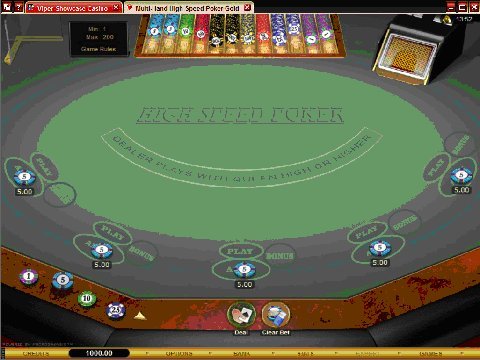 Microgaming High Speed Poker