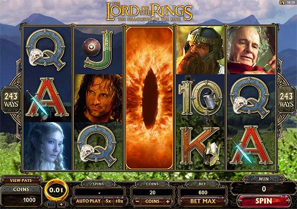 The Lord of the Rings The Fellowship of the Ring™ Online Slot Game