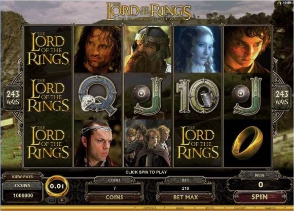 The Lord of the Rings The Fellowship of the Ring™ Online Slot Game