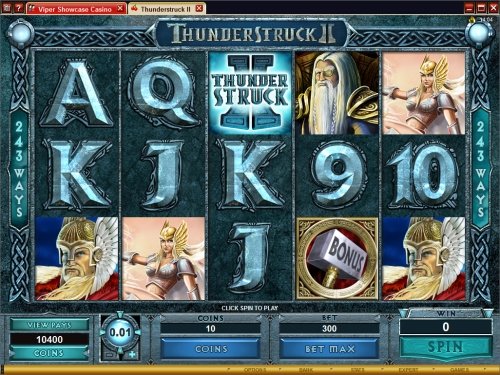 Thunderstruck II Casino Video Slots