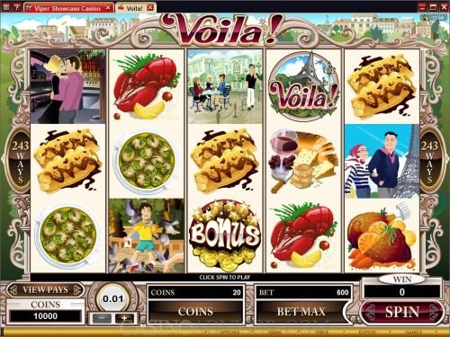 Voila French Themed Slot Game